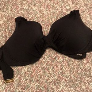 Victoria secret 34ddd black swim top